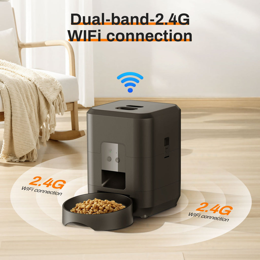 Smart Scheduled Auto Pet Feeder